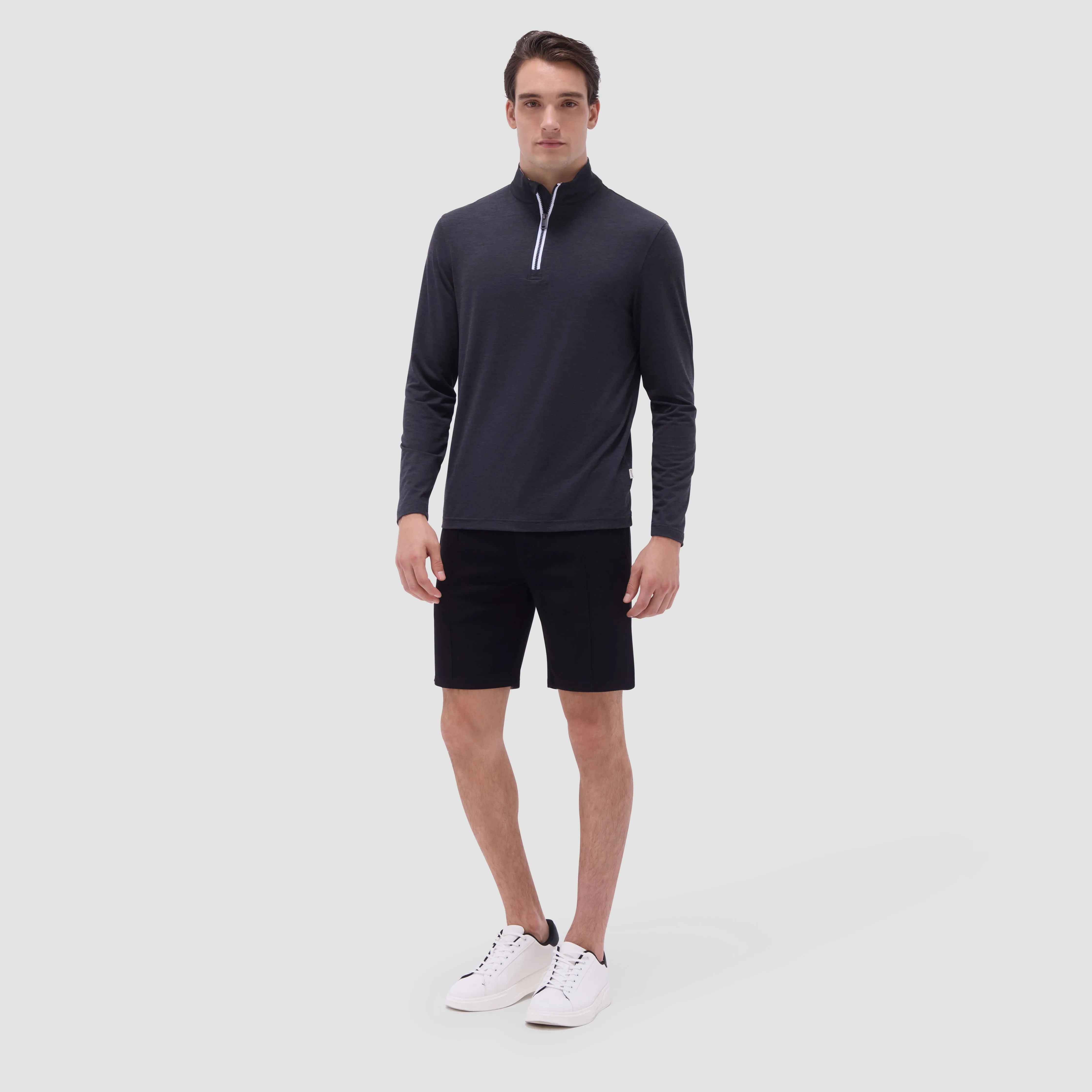 UV50 Performance Quarter-Zip Pullover sold by Bugatchi product image thumbnail 5