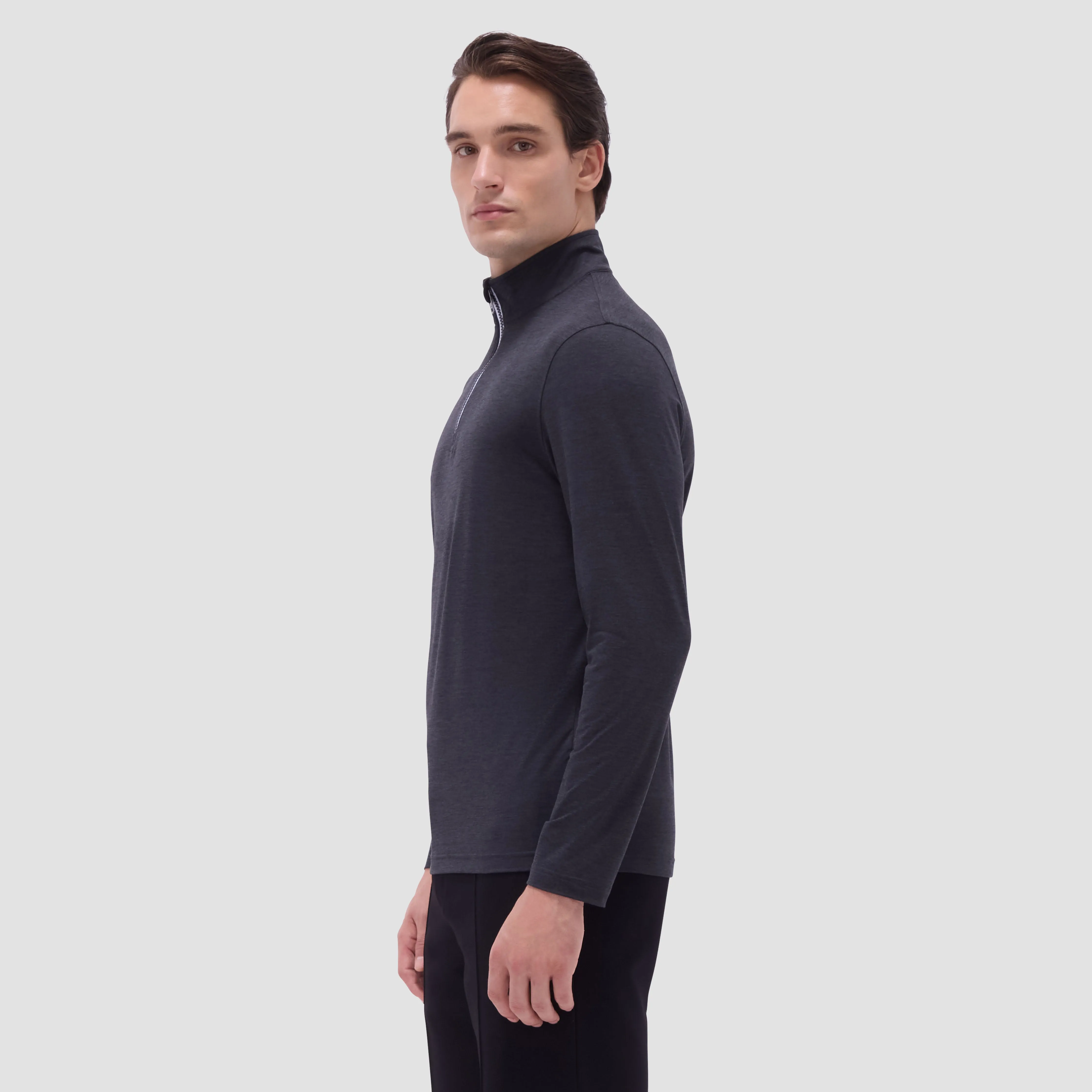 UV50 Performance Quarter-Zip Pullover sold by Bugatchi product image thumbnail 3