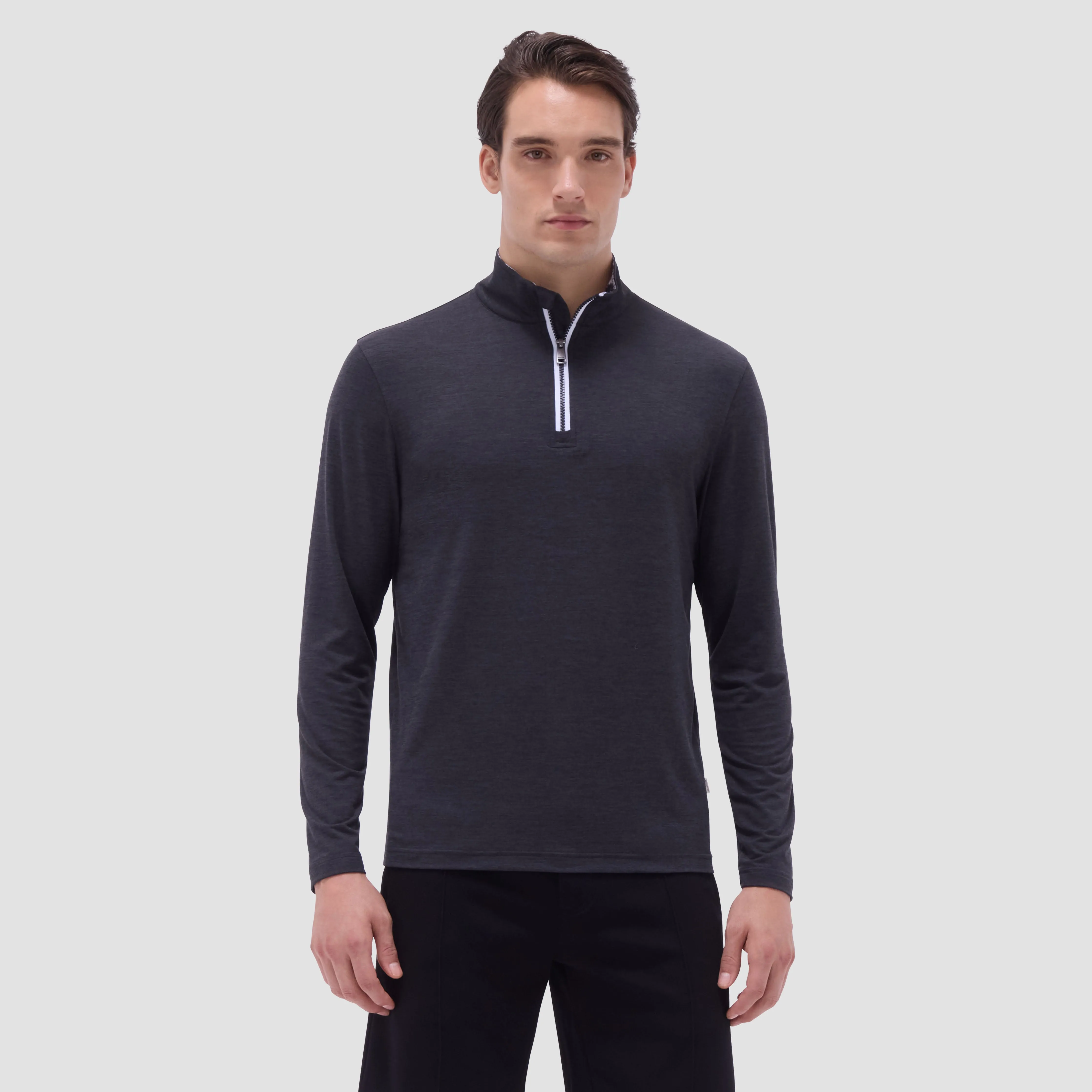 UV50 Performance Quarter-Zip Pullover sold by Bugatchi product image thumbnail 2
