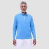 UV50 Performance Quarter-Zip Pullover sold by Bugatchi