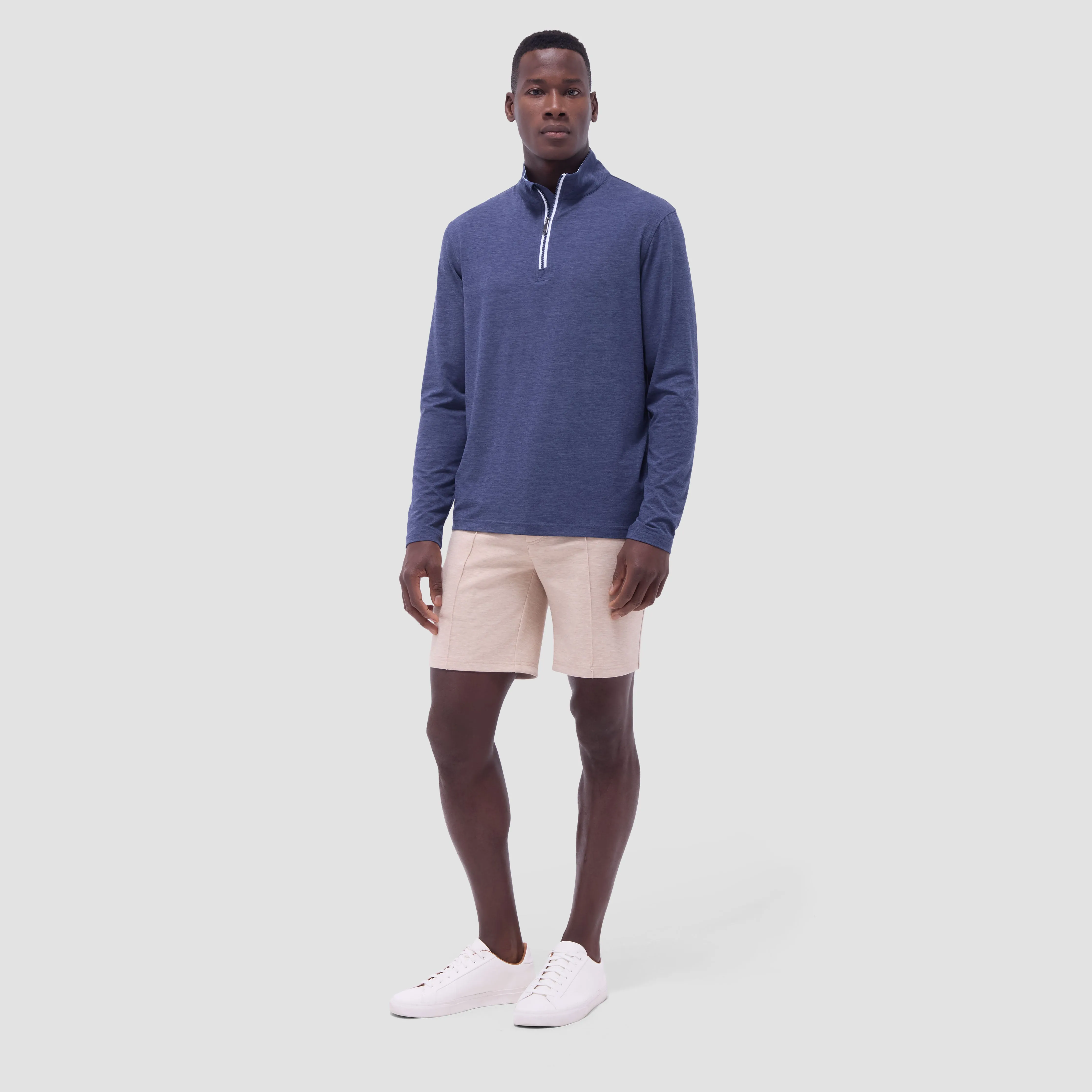 UV50 Performance Quarter-Zip Pullover sold by Bugatchi product image thumbnail 5