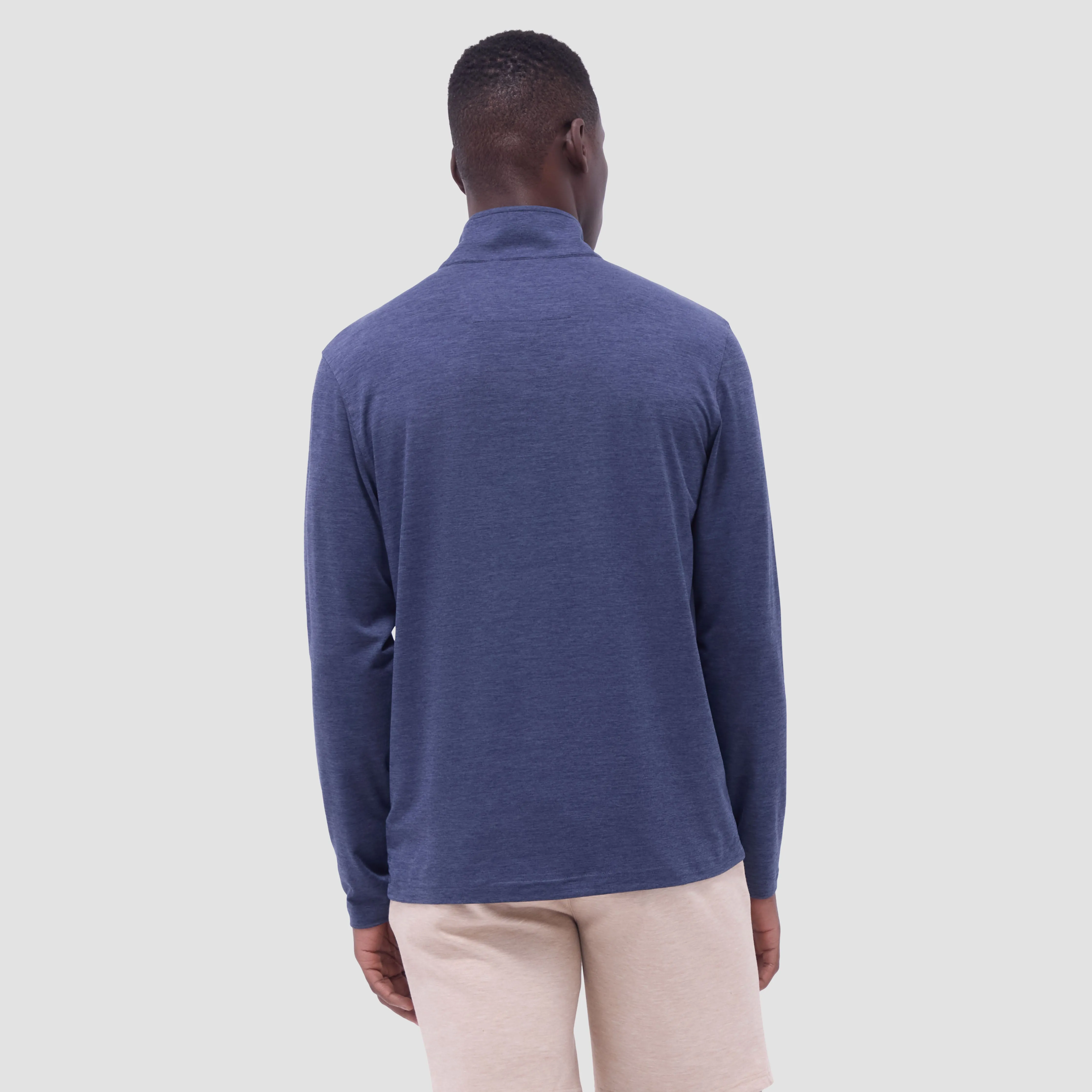 UV50 Performance Quarter-Zip Pullover sold by Bugatchi product image thumbnail 4