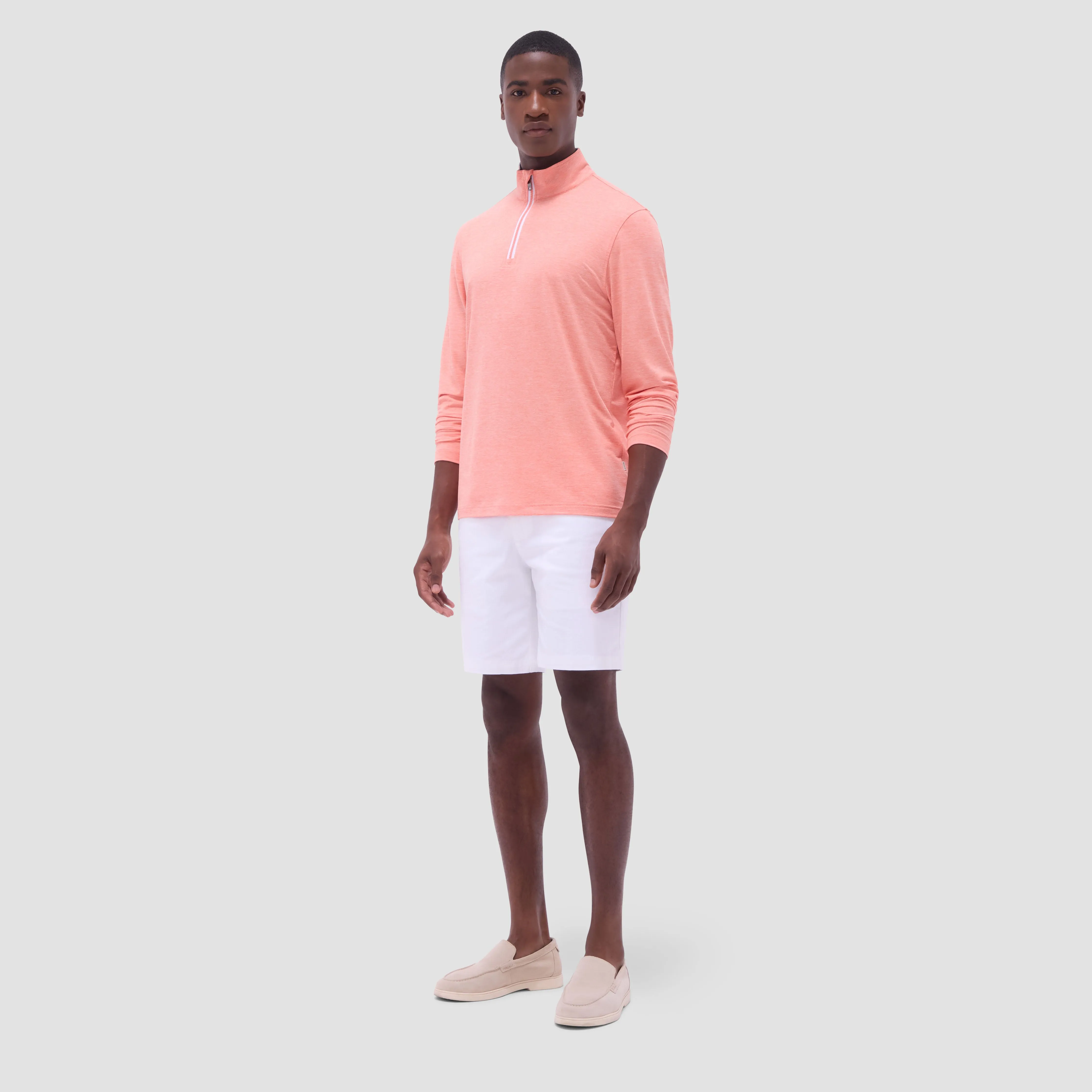 UV50 Performance Quarter-Zip Pullover sold by Bugatchi product image thumbnail 5
