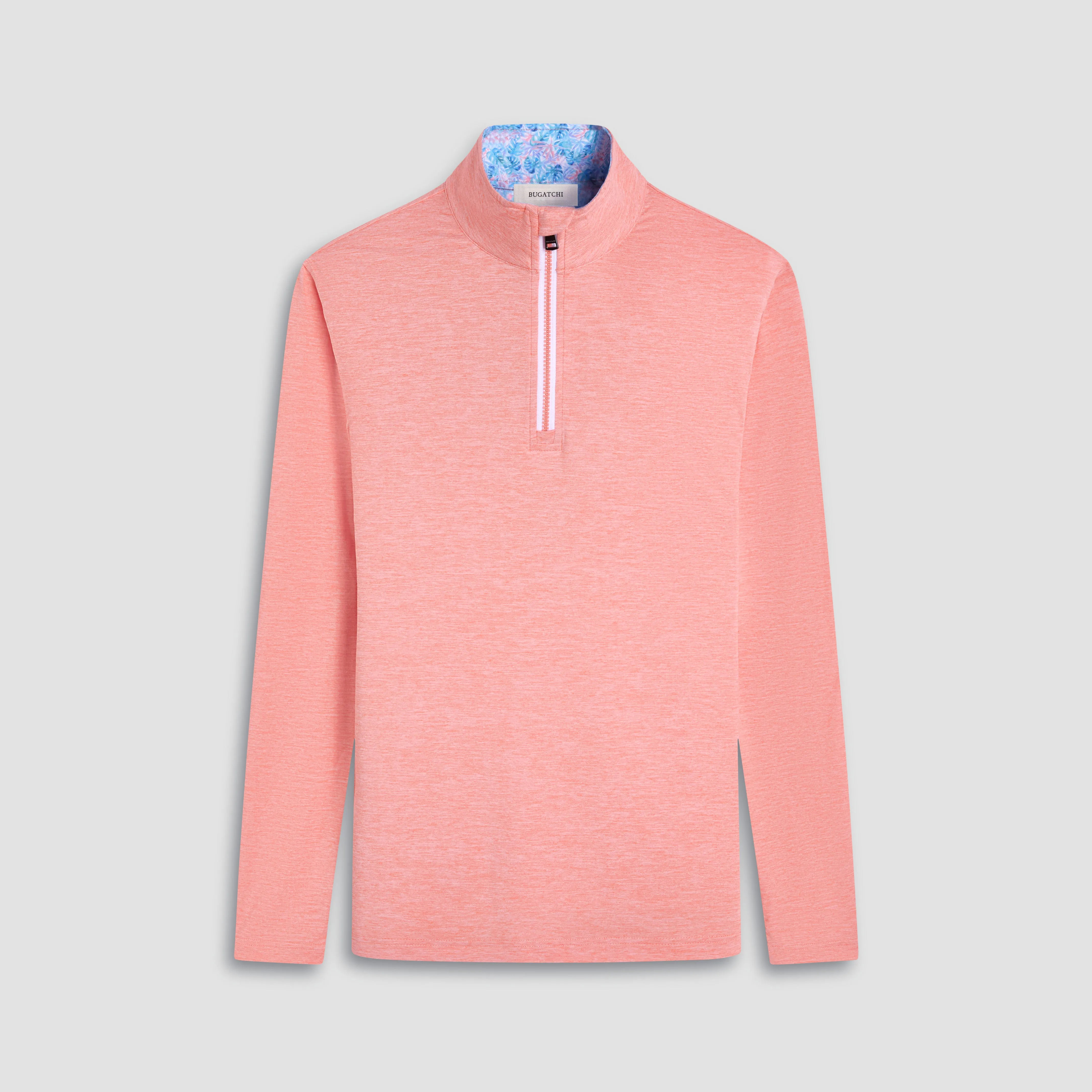 UV50 Performance Quarter-Zip Pullover sold by Bugatchi