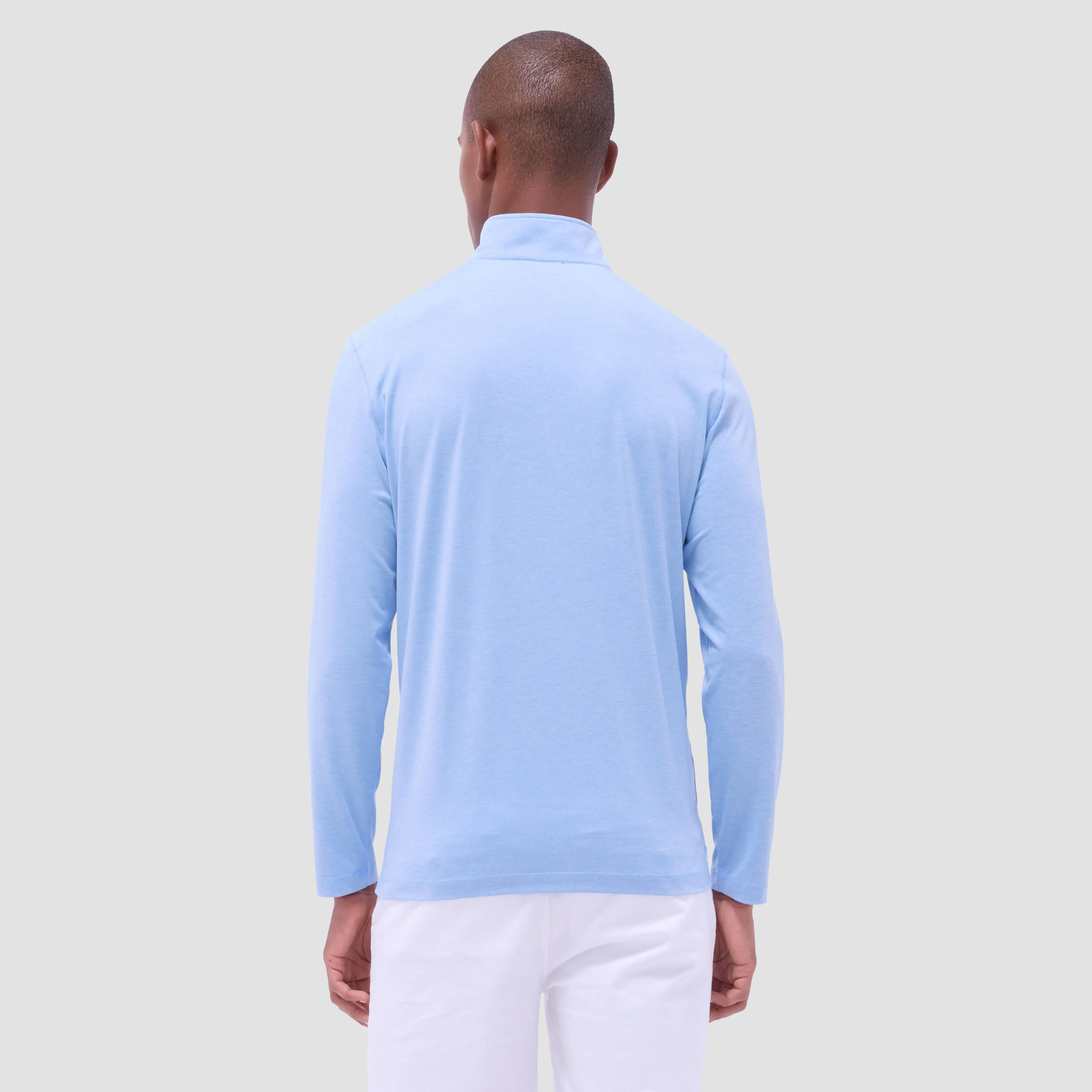 UV50 Performance Quarter-Zip Pullover sold by Bugatchi product image thumbnail 4