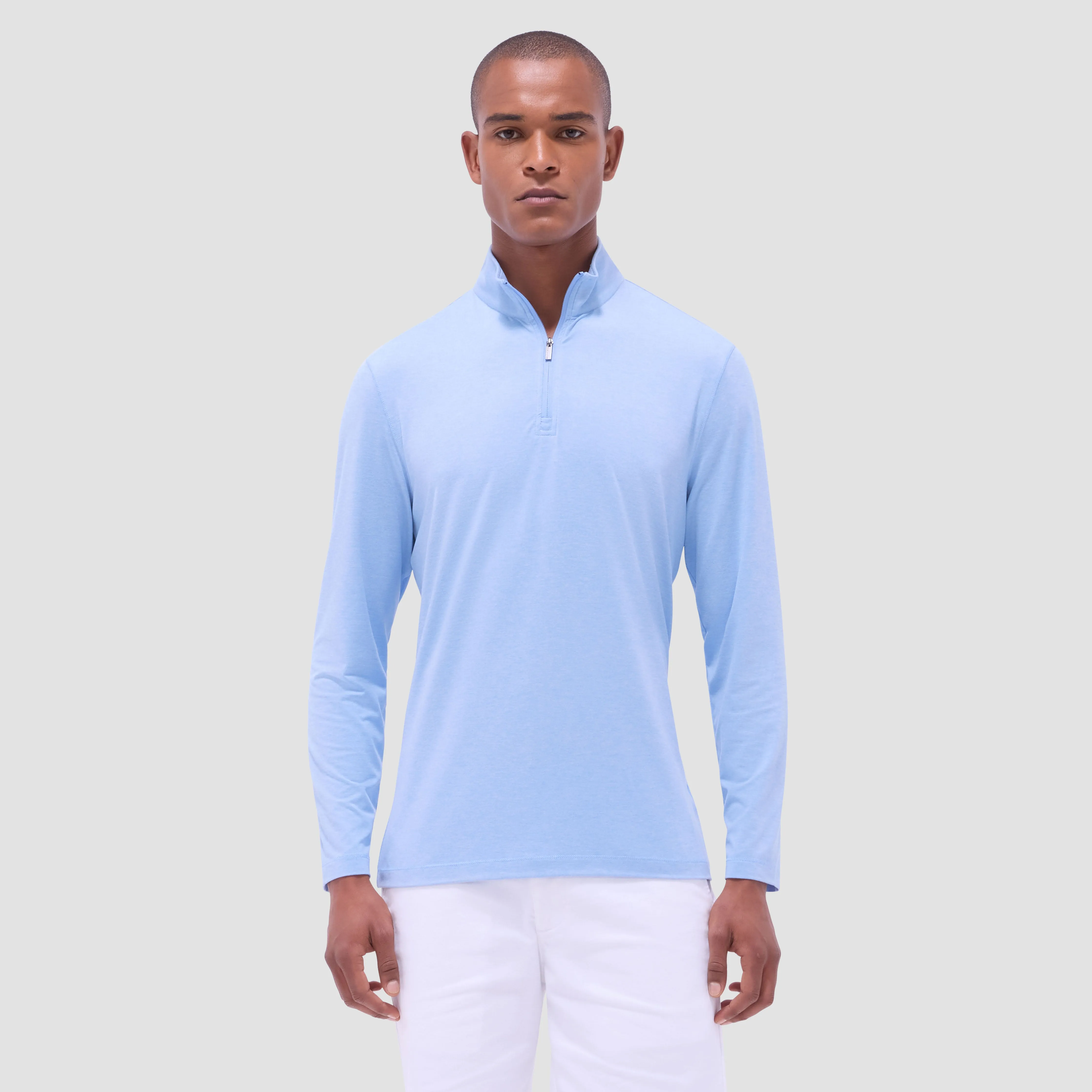 UV50 Performance Quarter-Zip Pullover sold by Bugatchi product image thumbnail 2