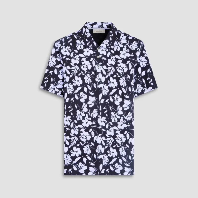 Hendrix Floral Polo Shirt sold by Bugatchi