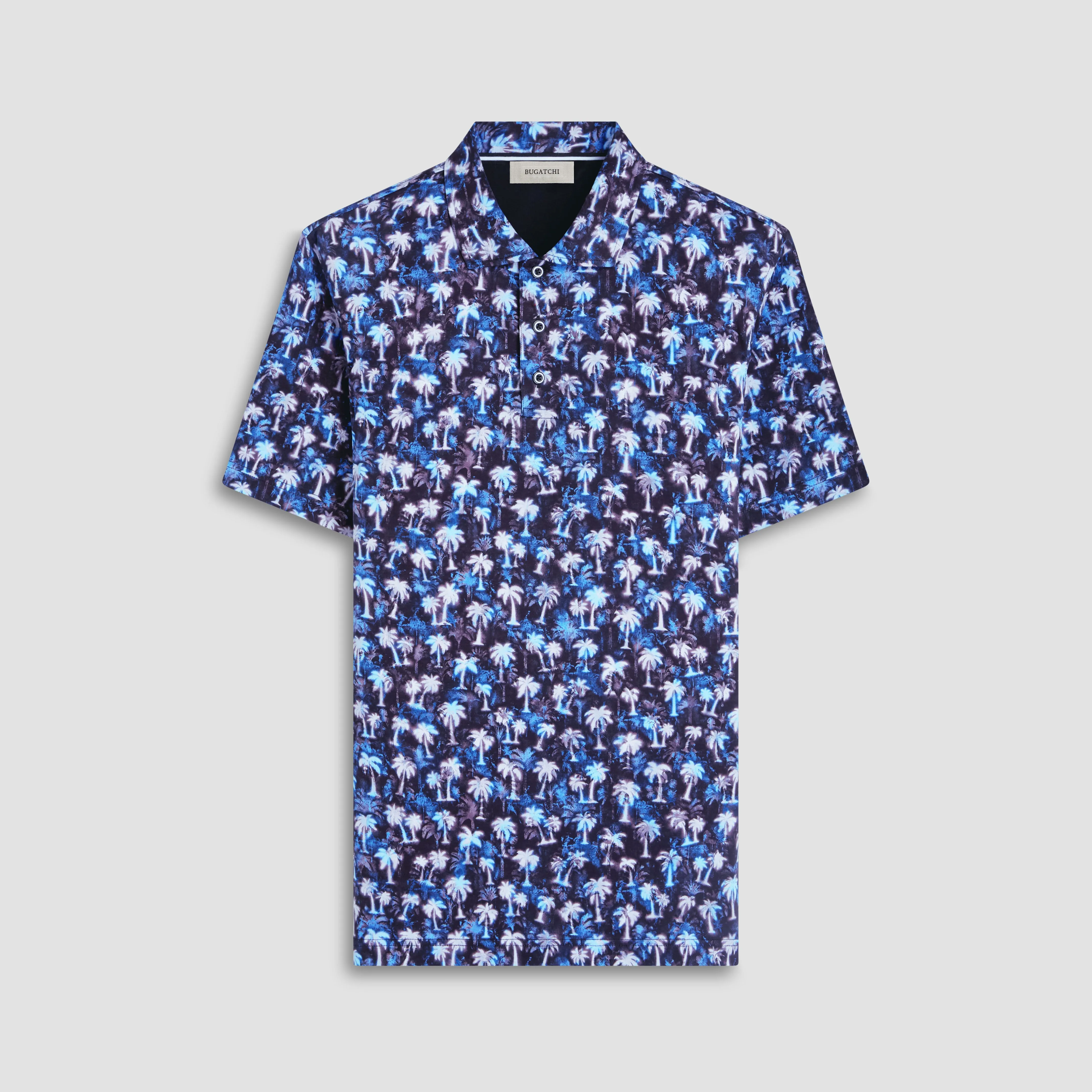 Hendrix Palm Tree Polo Shirt sold by Bugatchi