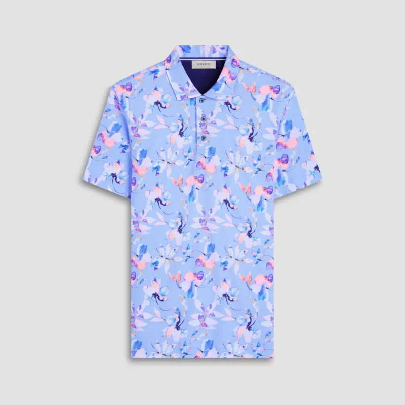 Hendrix Floral Polo Shirt sold by Bugatchi