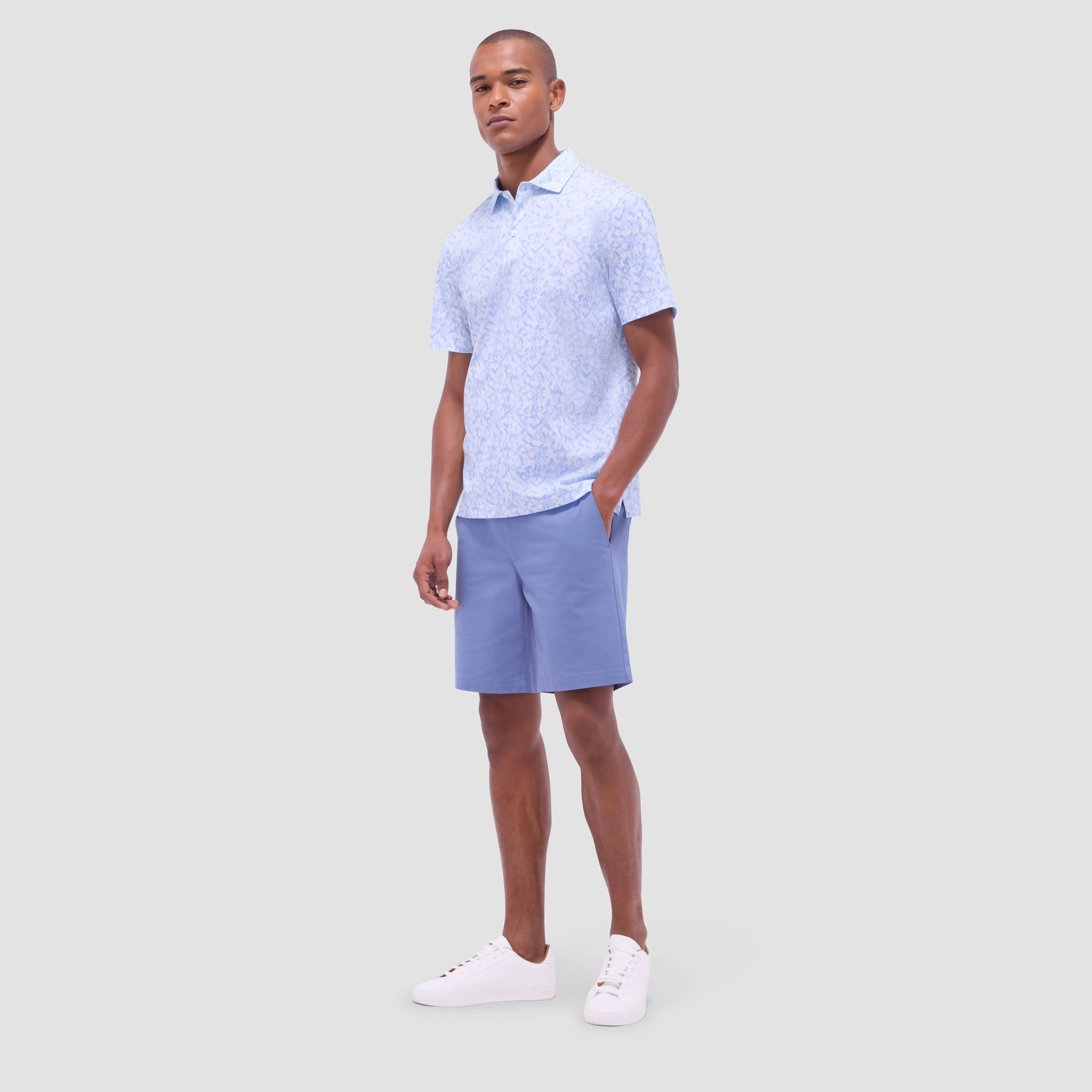 Victor Abstract OoohCotton Polo Shirt sold by Bugatchi product image thumbnail 5
