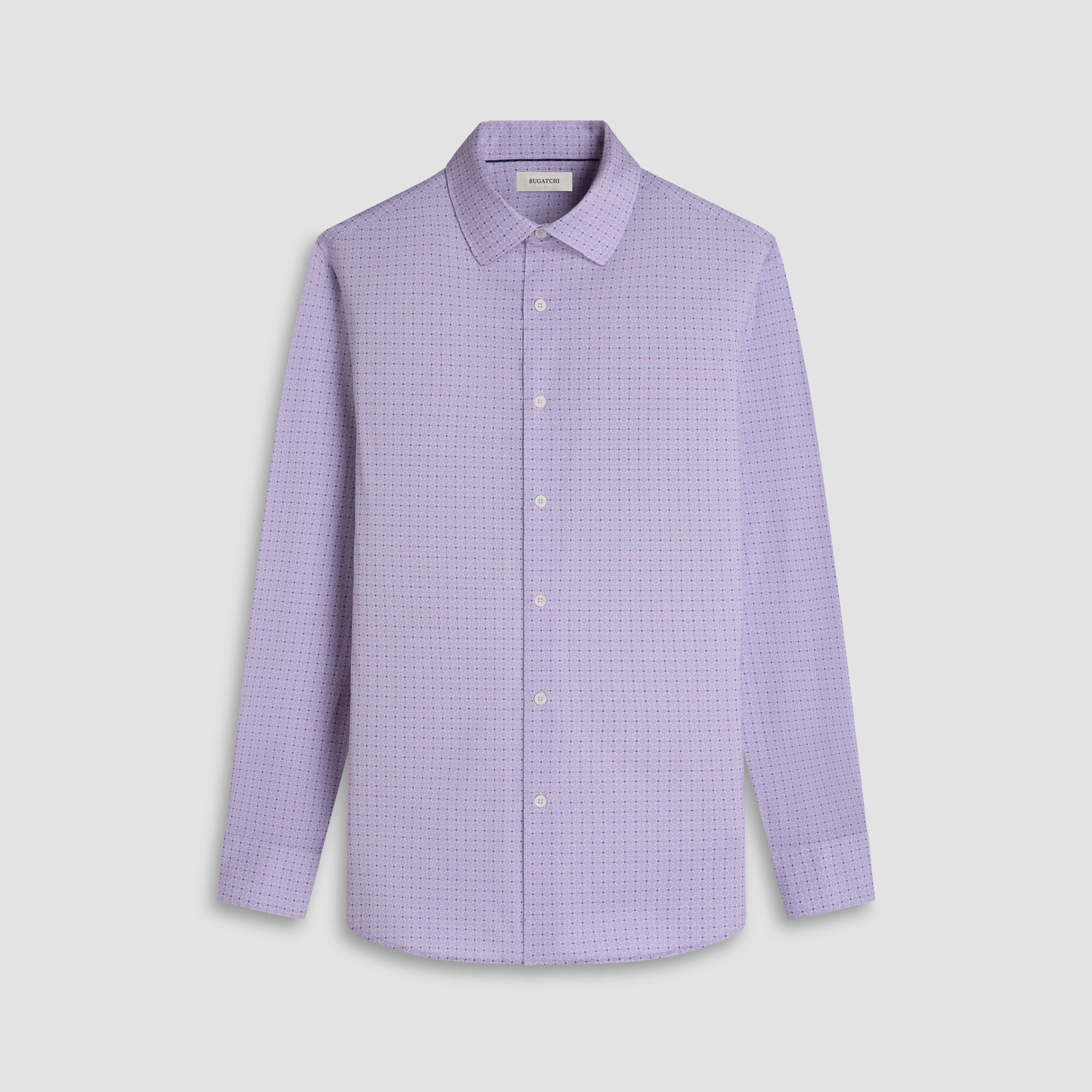 James Diamond Check OoohCotton Shirt sold by Bugatchi