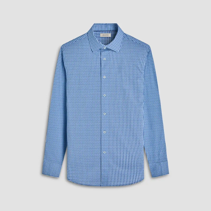 James Gingham Check OoohCotton Shirt sold by Bugatchi