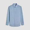 James Gingham Check OoohCotton Shirt sold by Bugatchi