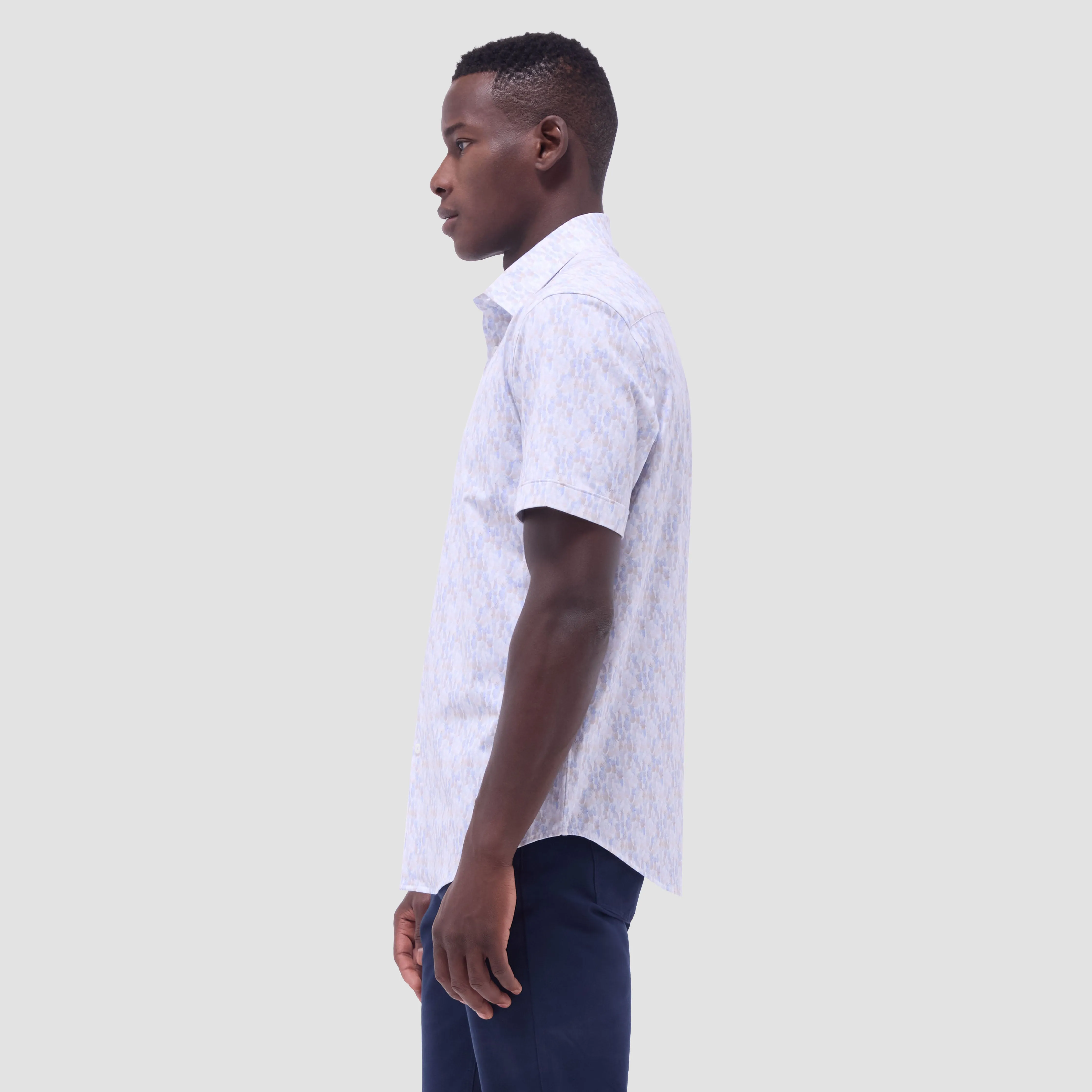 Miles Fruit Print OoohCotton Short-Sleeve Shirt sold by Bugatchi product image thumbnail 3