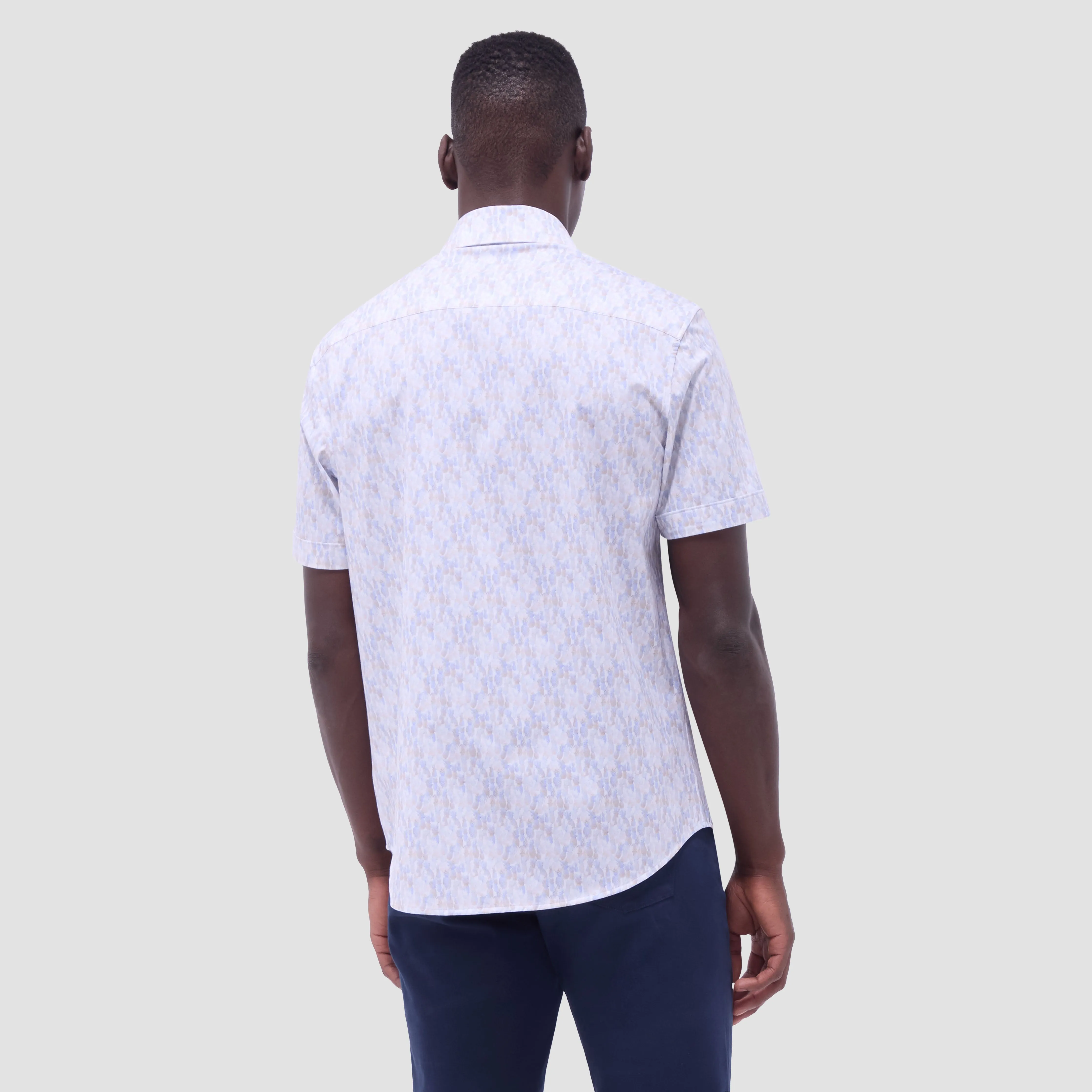 Miles Fruit Print OoohCotton Short-Sleeve Shirt sold by Bugatchi product image thumbnail 4
