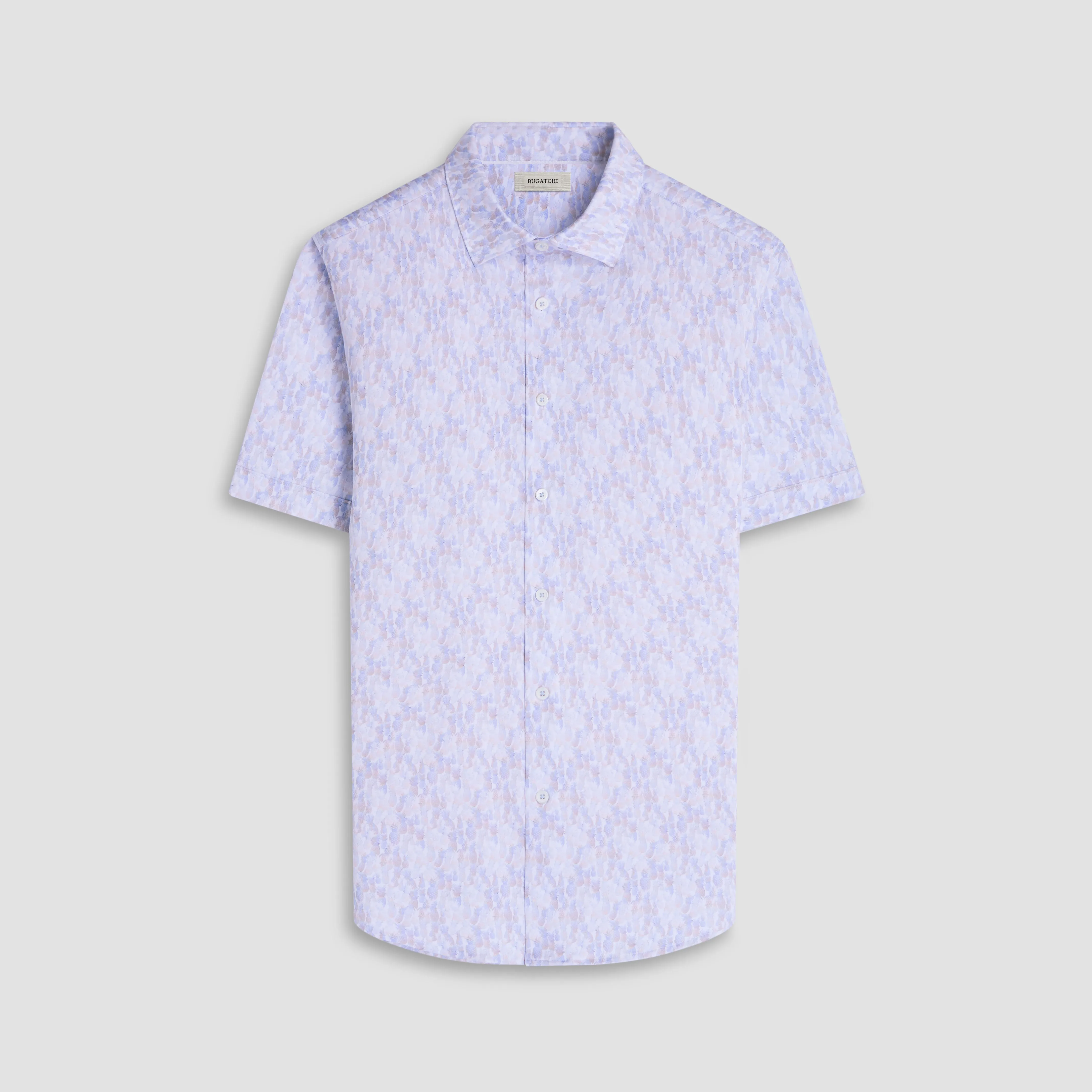 Miles Fruit Print OoohCotton Short-Sleeve Shirt sold by Bugatchi