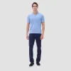 Jersey Knit Short Sleeve Johnny Sweater sold by Bugatchi
