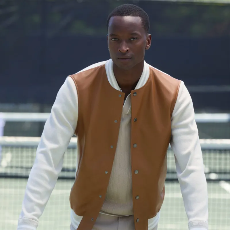 Wide Rib Short Sleeve Johnny Sweater sold by Bugatchi