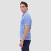 Textured Geometric Short-Sleeve Knit Shirt sold by Bugatchi
