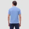 Textured Geometric Short-Sleeve Knit Shirt sold by Bugatchi