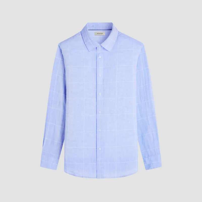 Karl Windowpane Shirt sold by Bugatchi