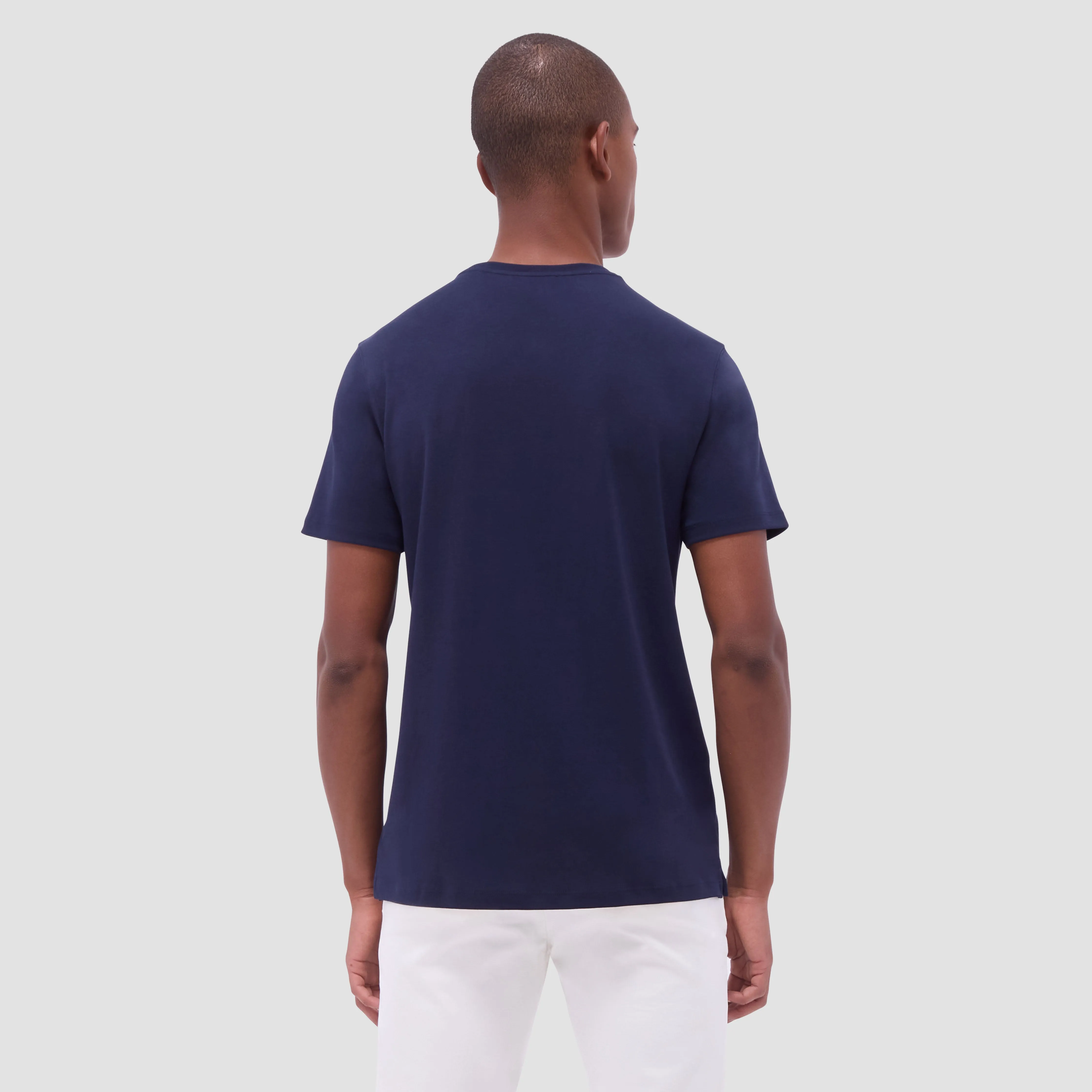 Hank Crew Neck T-Shirt sold by Bugatchi product image thumbnail 5
