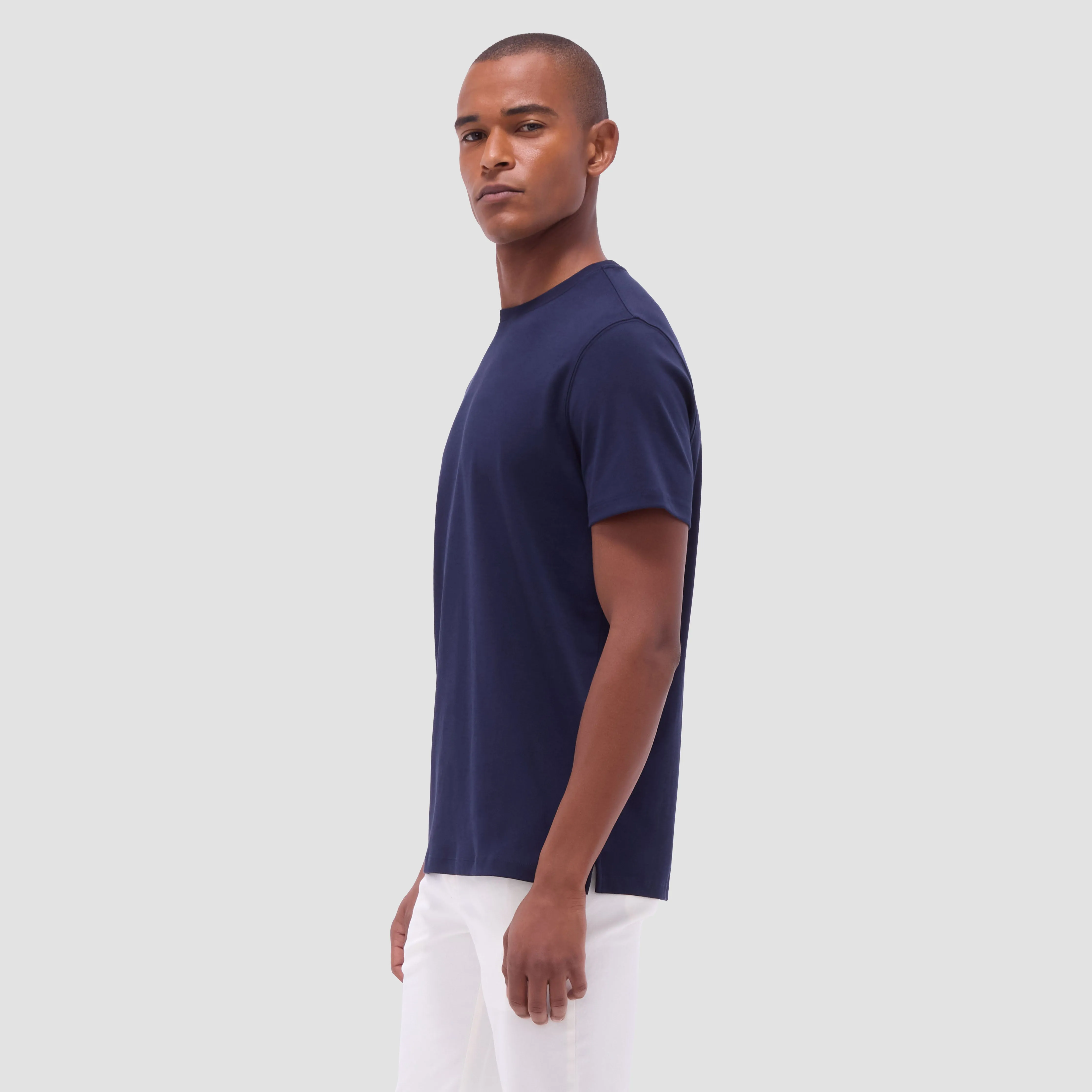 Hank Crew Neck T-Shirt sold by Bugatchi product image thumbnail 4
