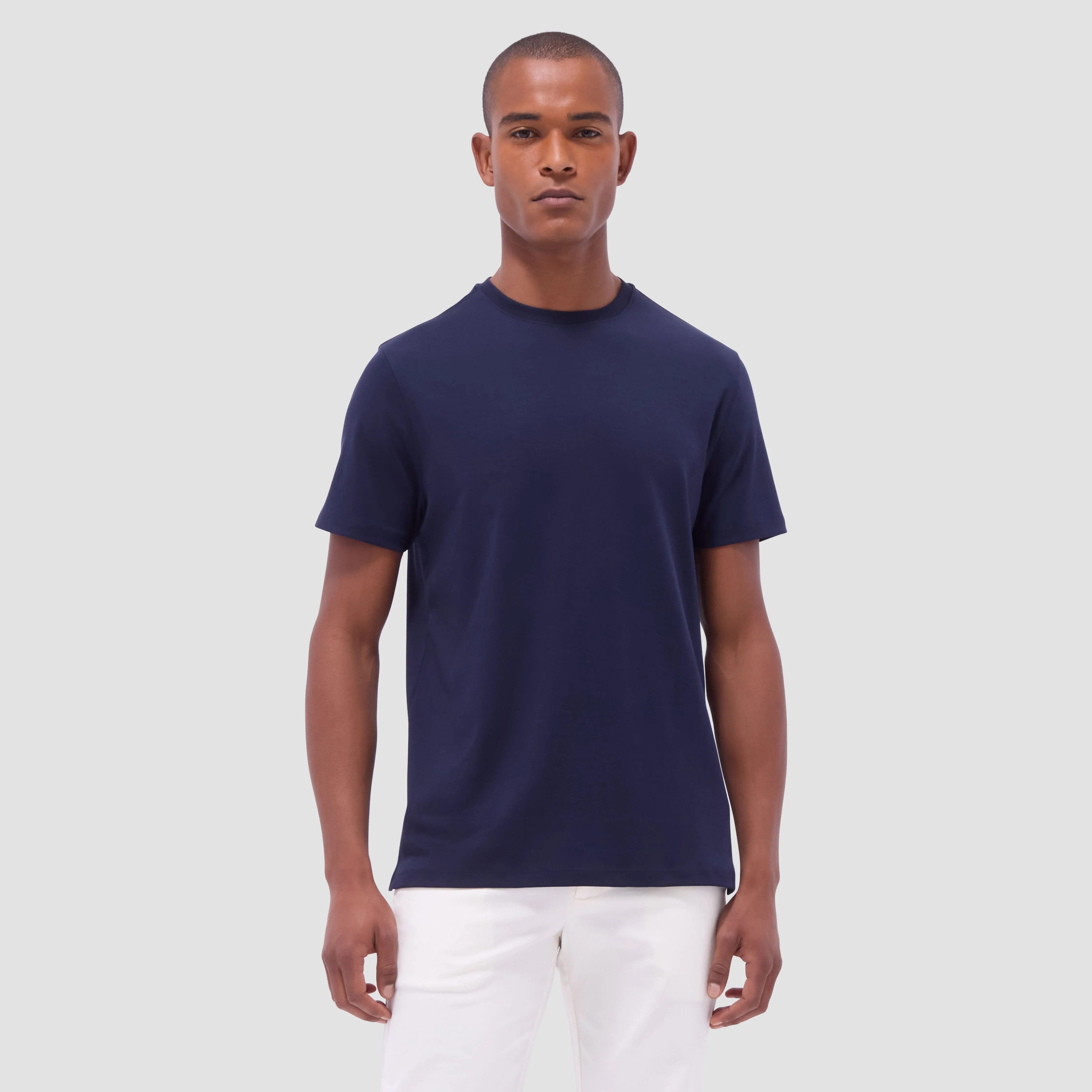 Hank Crew Neck T-Shirt sold by Bugatchi product image thumbnail 3