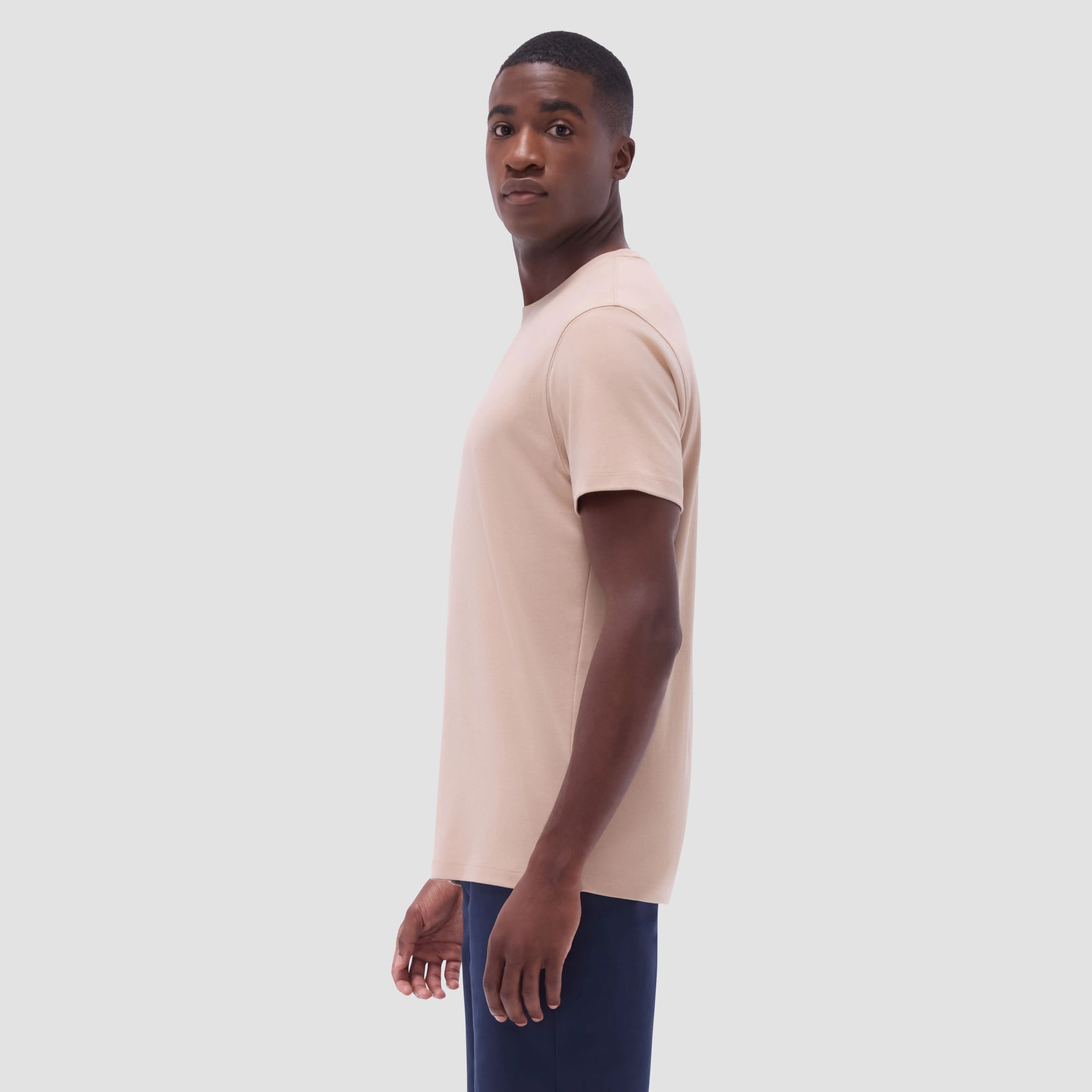 Hank Crew Neck T-Shirt sold by Bugatchi product image thumbnail 3