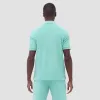 French Terry Polo Shirt sold by Bugatchi