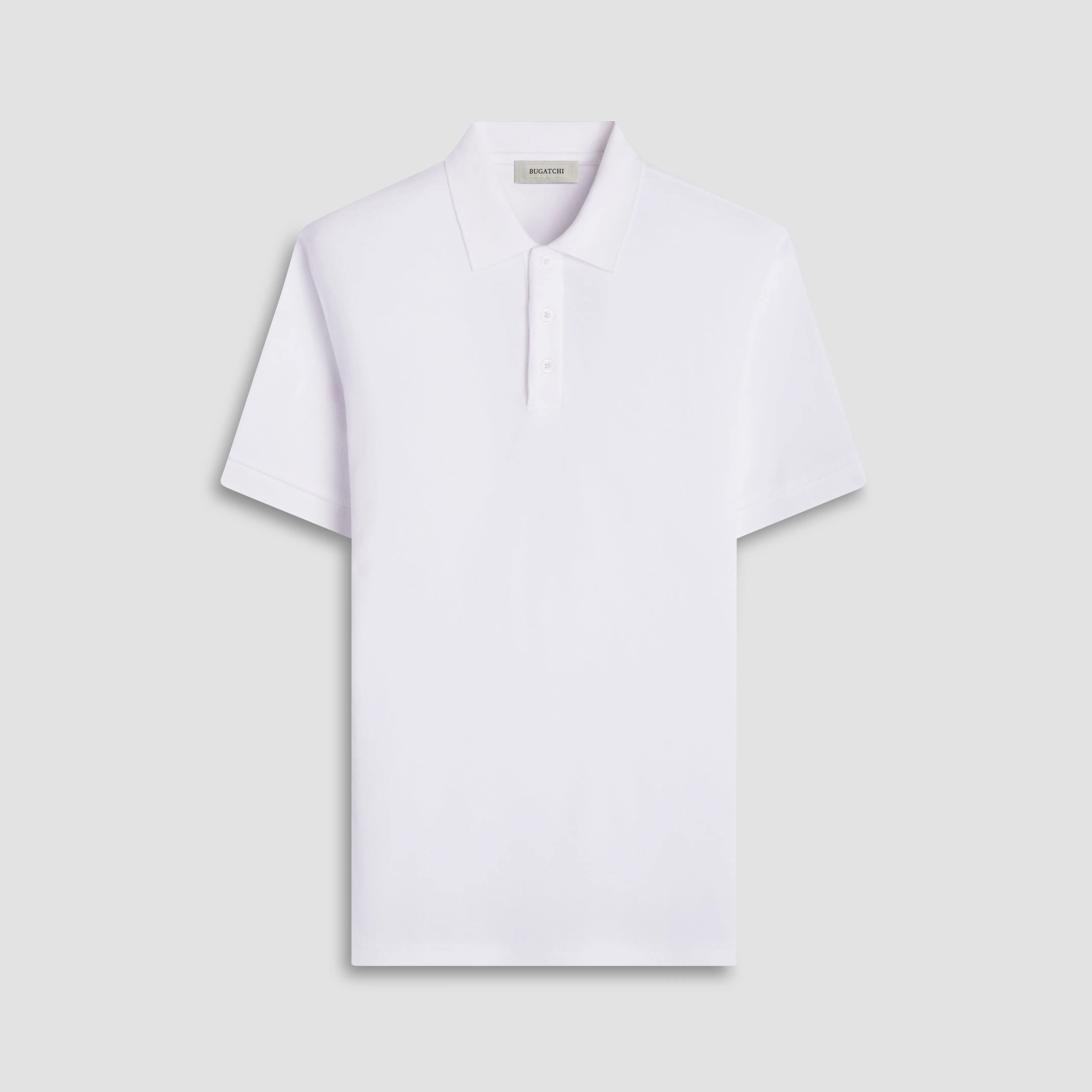 French Terry Polo Shirt sold by Bugatchi product image thumbnail 2