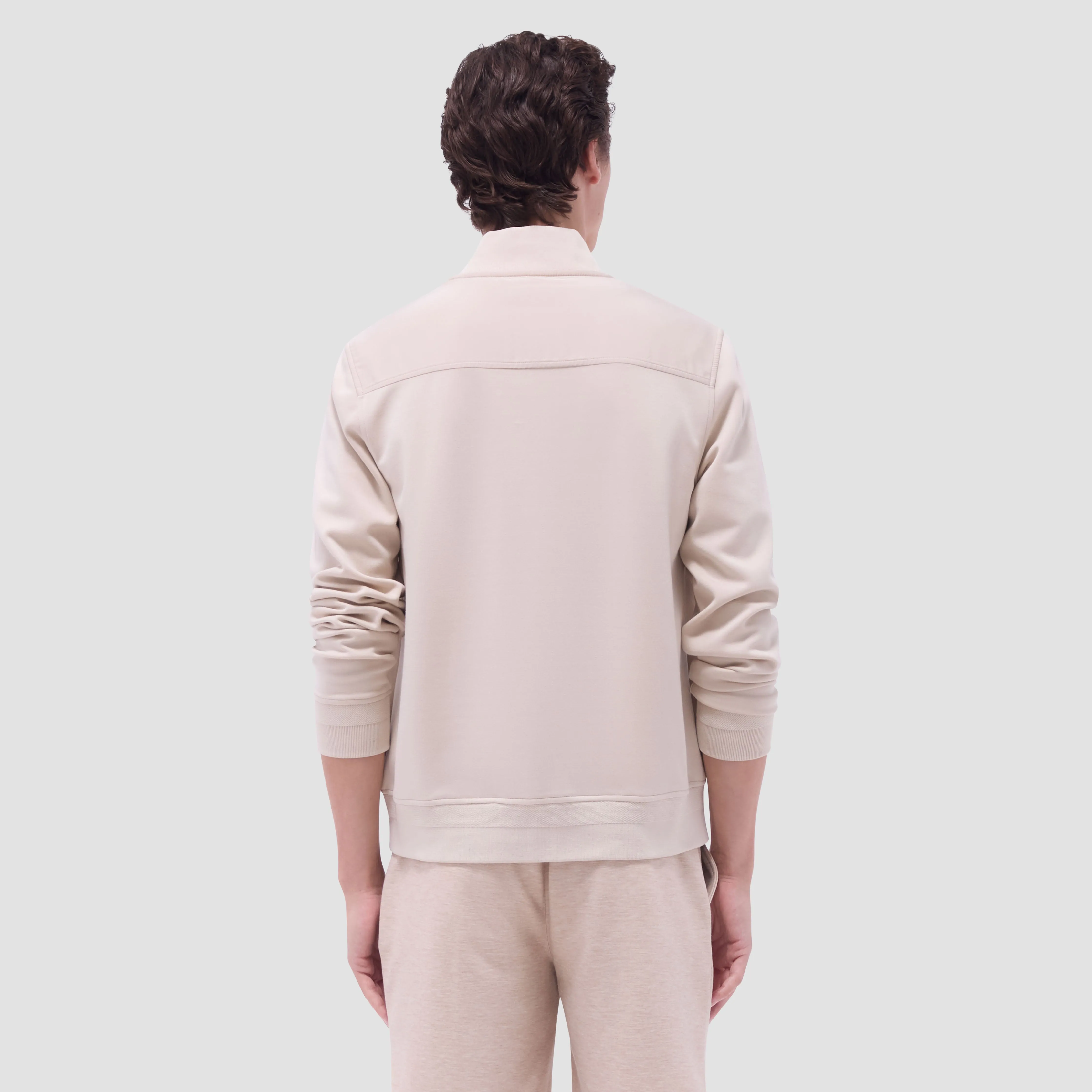 Soft Touch Solid Bomber Jacket sold by Bugatchi product image thumbnail 5
