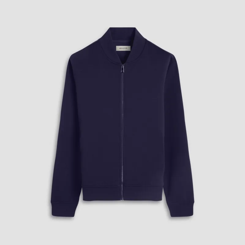 Soft Touch Solid Bomber Jacket sold by Bugatchi