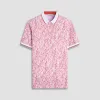 Leaf Print Polo Shirt sold by Bugatchi