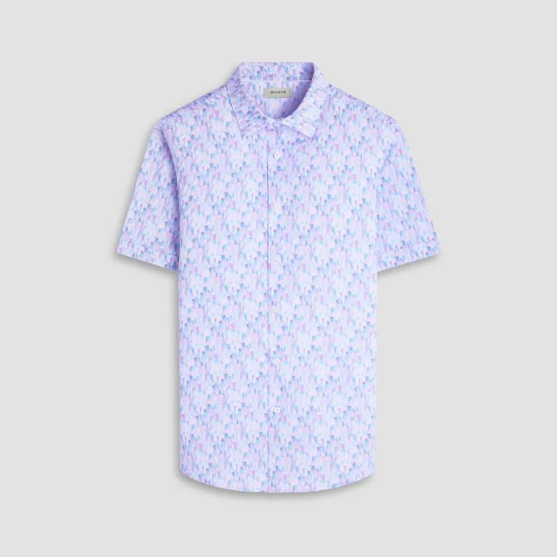 Miles Fruit Print OoohCotton Short-Sleeve Shirt sold by Bugatchi