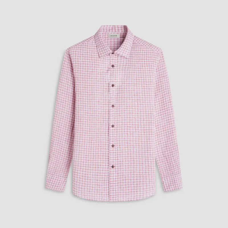 Karl Gingham Shirt sold by Bugatchi