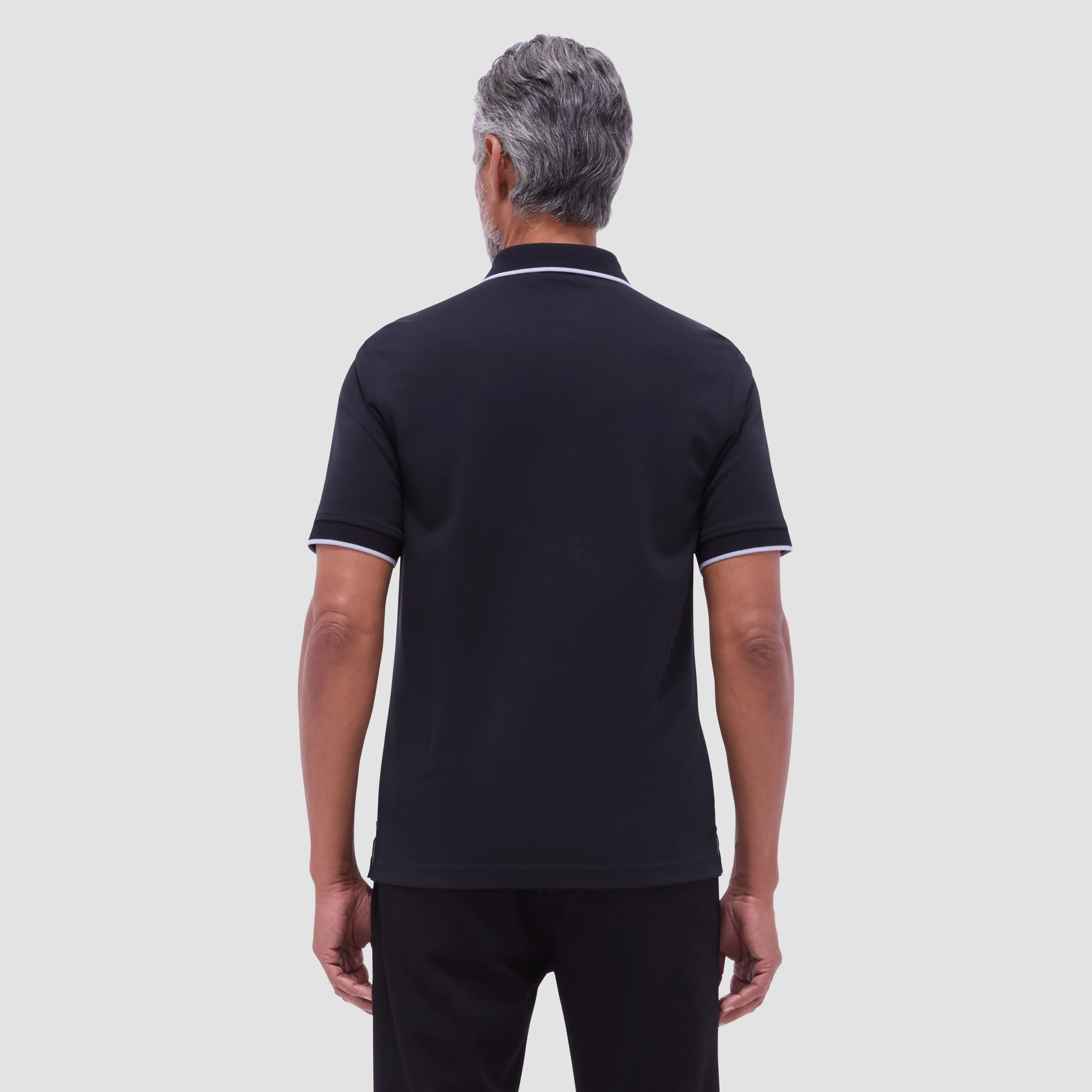 Pique Polo Shirt sold by Bugatchi product image thumbnail 4
