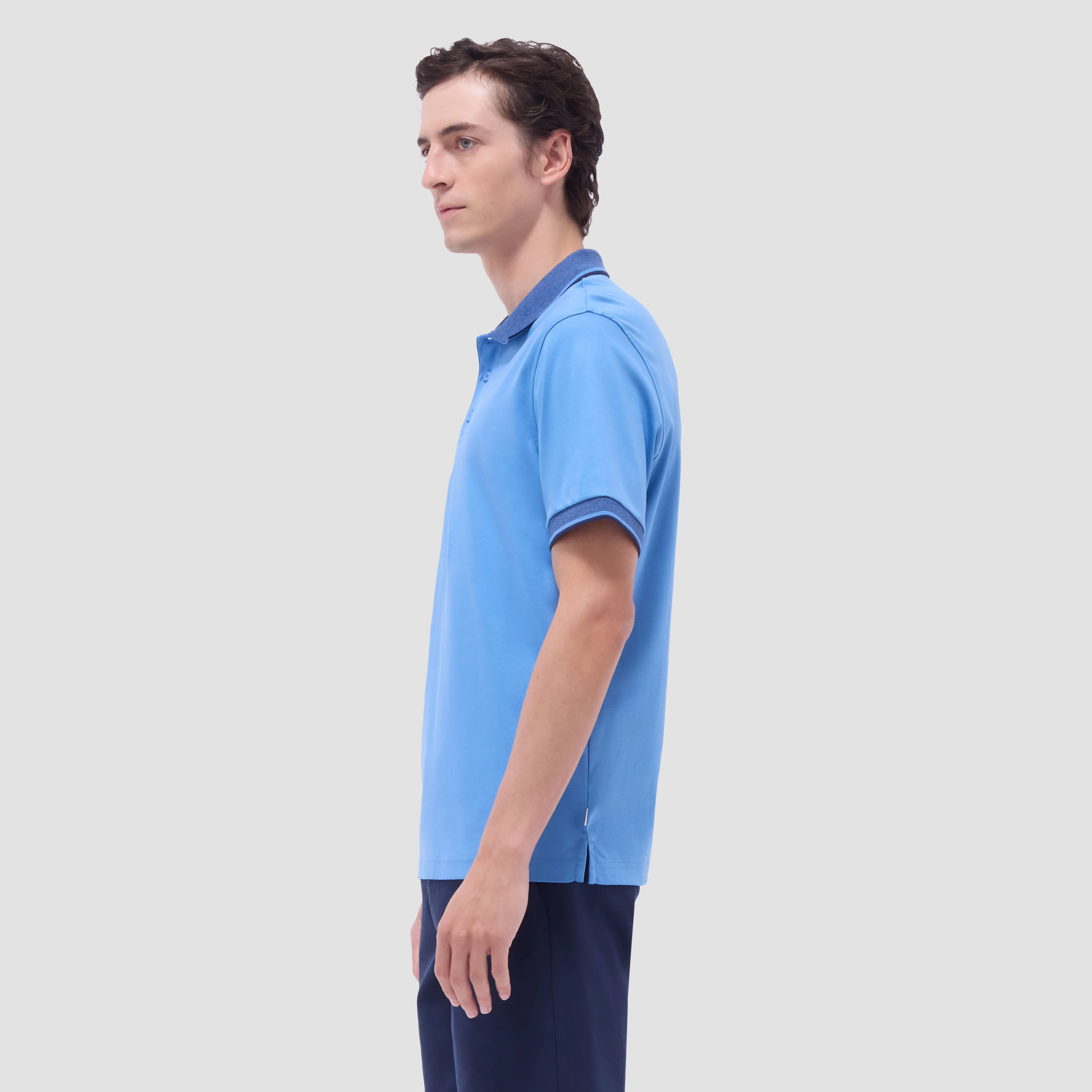 Solid Polo Shirt sold by Bugatchi product image thumbnail 3