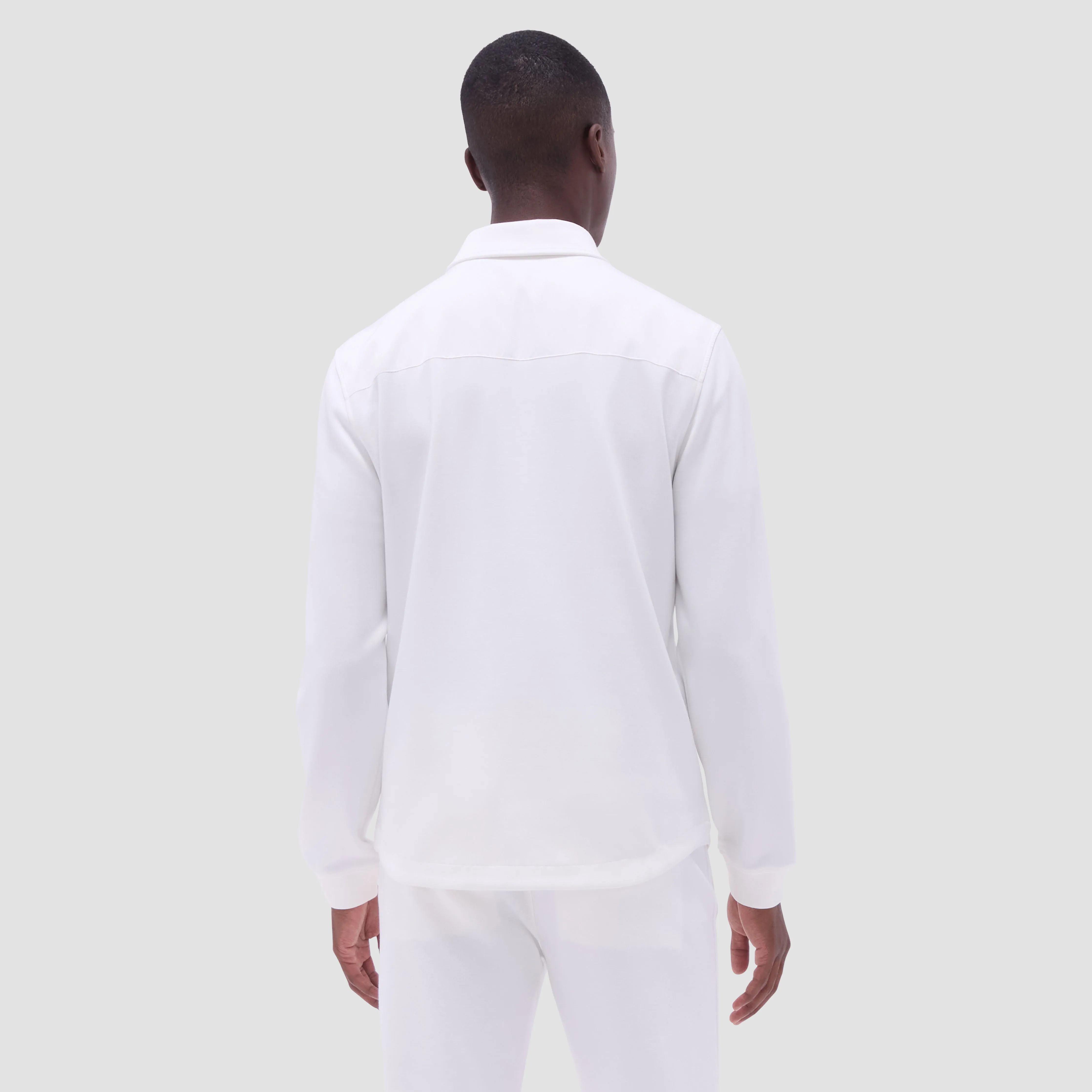 Soft Touch Solid Shirt Jacket sold by Bugatchi product image thumbnail 4