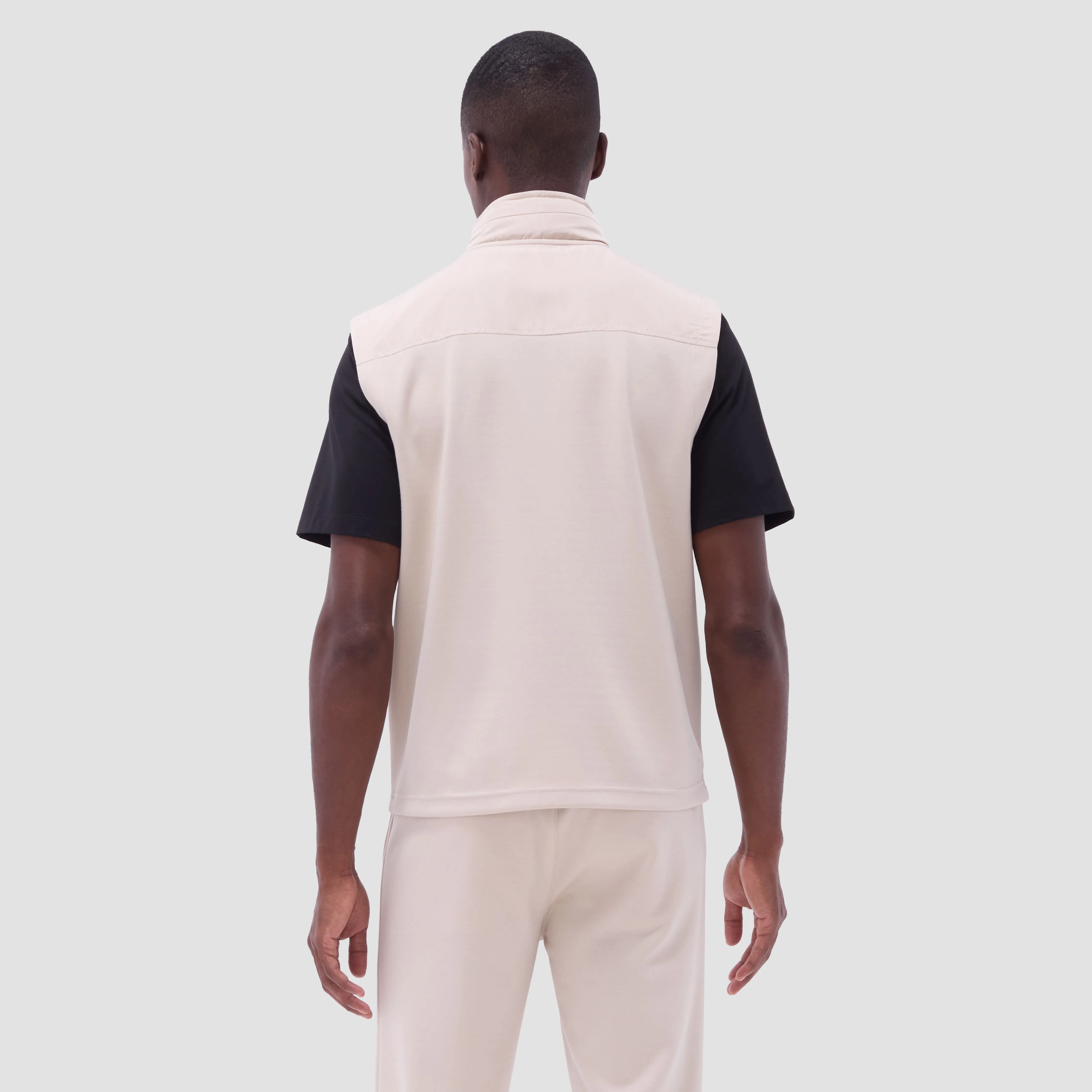 Soft Touch Solid Vest With Hood sold by Bugatchi product image thumbnail 4