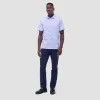 Victor Leaf Print OoohCotton Polo Shirt sold by Bugatchi