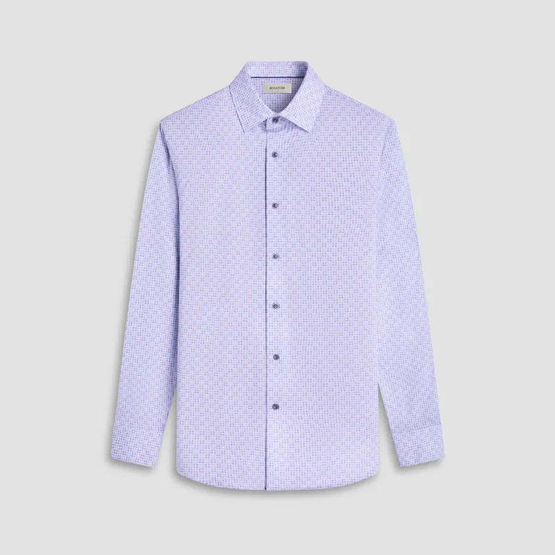 Jules Gingham Check OoohCotton Shirt sold by Bugatchi