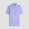 Victor Geometric OoohCotton Polo Shirt sold by Bugatchi