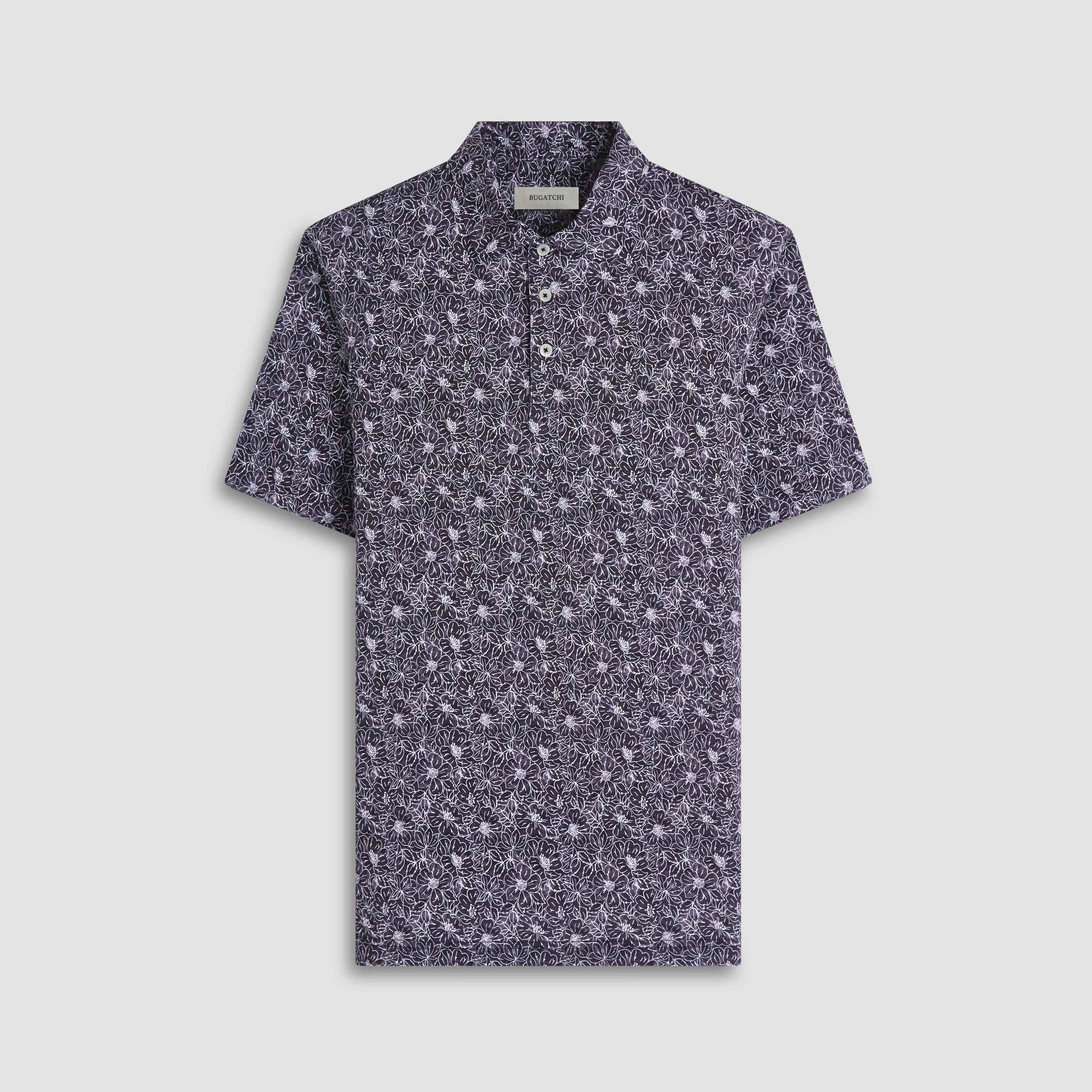 Victor Floral OoohCotton Polo Shirt sold by Bugatchi