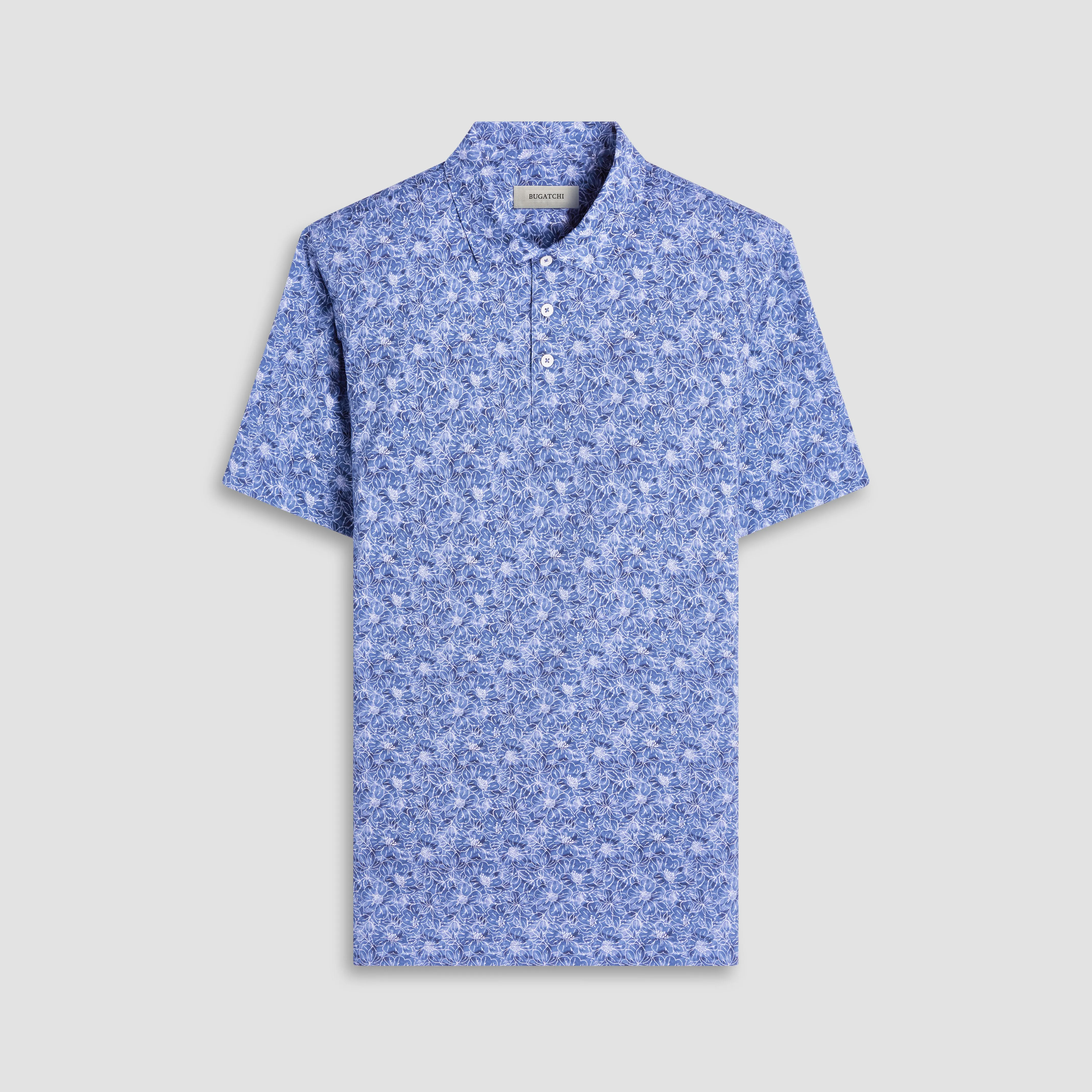 Victor Floral OoohCotton Polo Shirt sold by Bugatchi