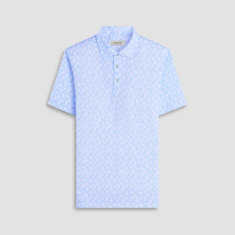 Victor Palm Tree OoohCotton Polo Shirt sold by Bugatchi