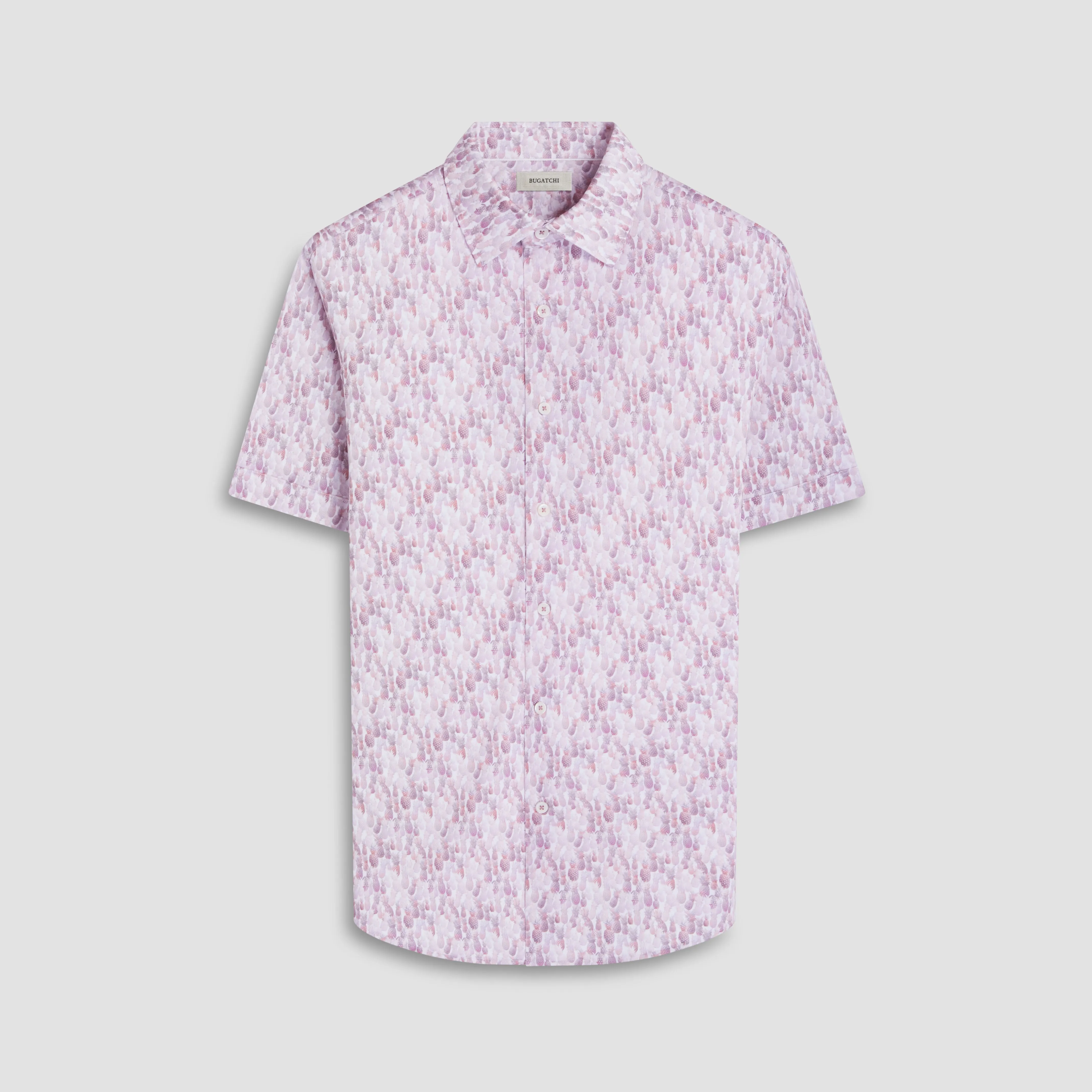 Miles Fruit Print OoohCotton Short-Sleeve Shirt sold by Bugatchi