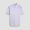 Orson Palm Tree Short-Sleeve Shirt sold by Bugatchi
