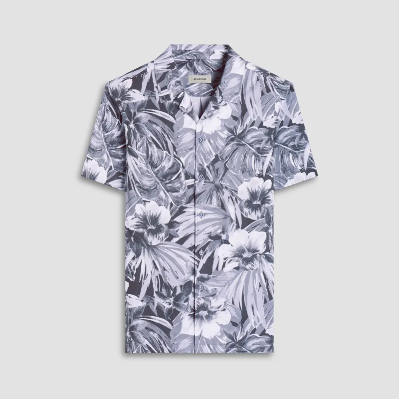 Jackson Floral Camp Shirt sold by Bugatchi