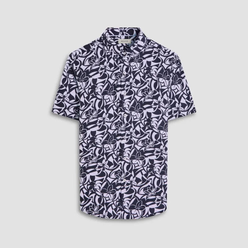 Orson Floral Short-Sleeve Shirt sold by Bugatchi